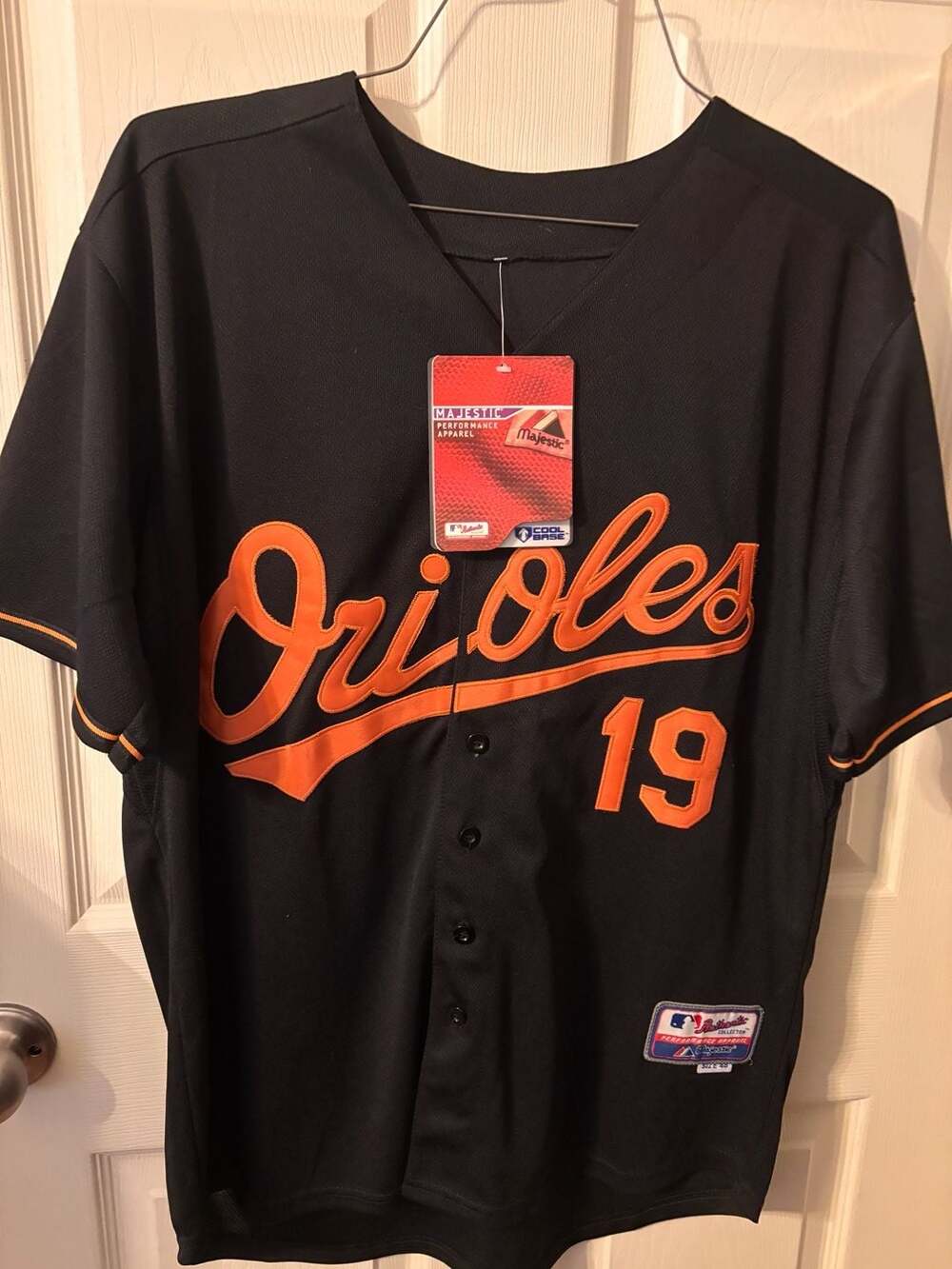 Majestic Baltimore Orioles Chris Davis #19 Authentic Cool Base Jersey